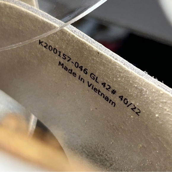 ❤️ Camper Cream Cross-Strap Sandals 42 - Picture 8 of 9